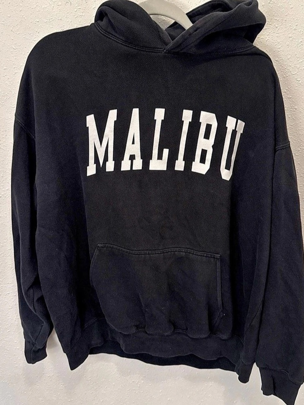 Malibu Graphic Hoodie in Black Like New